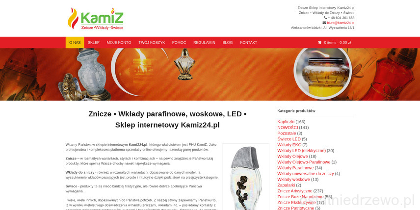 Sklep internetowy Kamiz24.pl