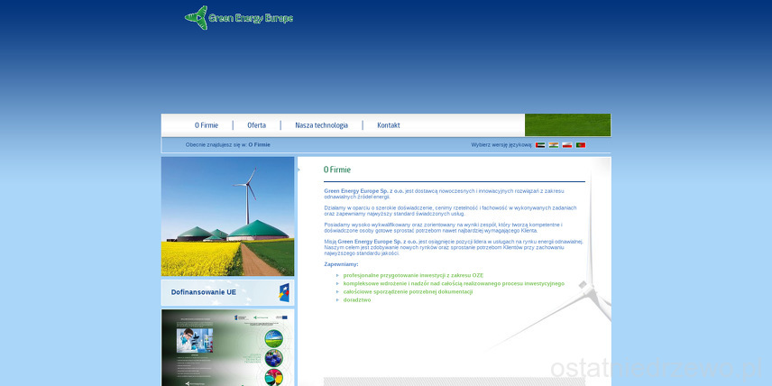 GREEN ENERGY EUROPE SP Z O O