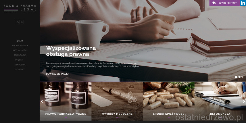 Food & Pharma Legal.Wawrzyniak Zalewska Radcy Prawni Sp. j.